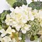 Artificial Swag Hydrangea Flower 28 Inch, White Spring Decorative Swags with Green Leaves for Home Room Front Door Wedding Arch Garden Party Tabletop Wall Decor